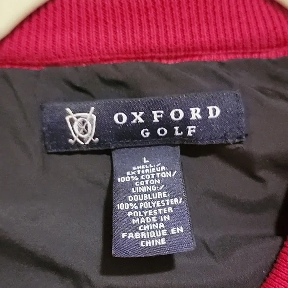 Ritz Carlton large golf Red coat - Picture 3 of 4